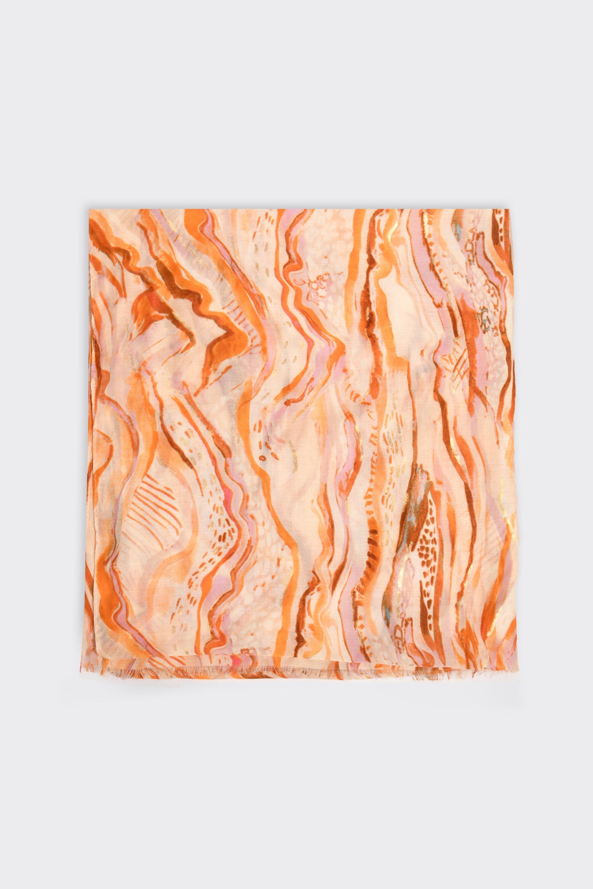 FOULARD ANIMALIER ORANGE ACCESSOIRES KOOKAI Mode Kookai