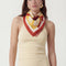 FOULARD COTON - CORAL - TERRACOTTA ACCESSOIRES NEW KOOKAI Mode Kookai