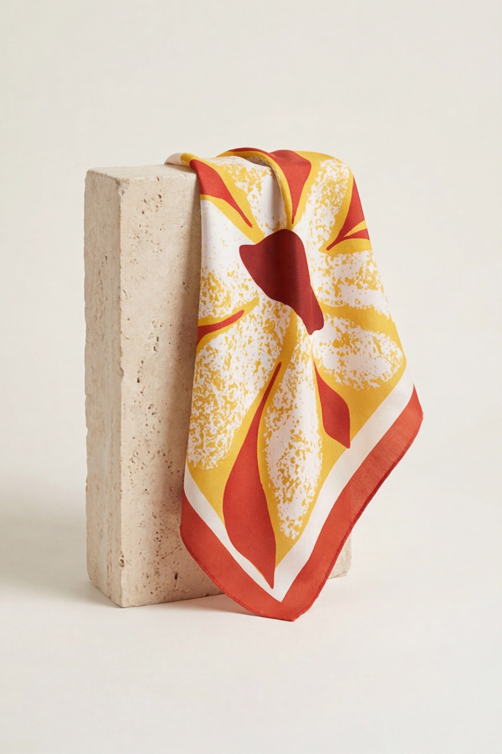 FOULARD COTON - CORAL - TERRACOTTA ACCESSOIRES NEW KOOKAI Mode Kookai