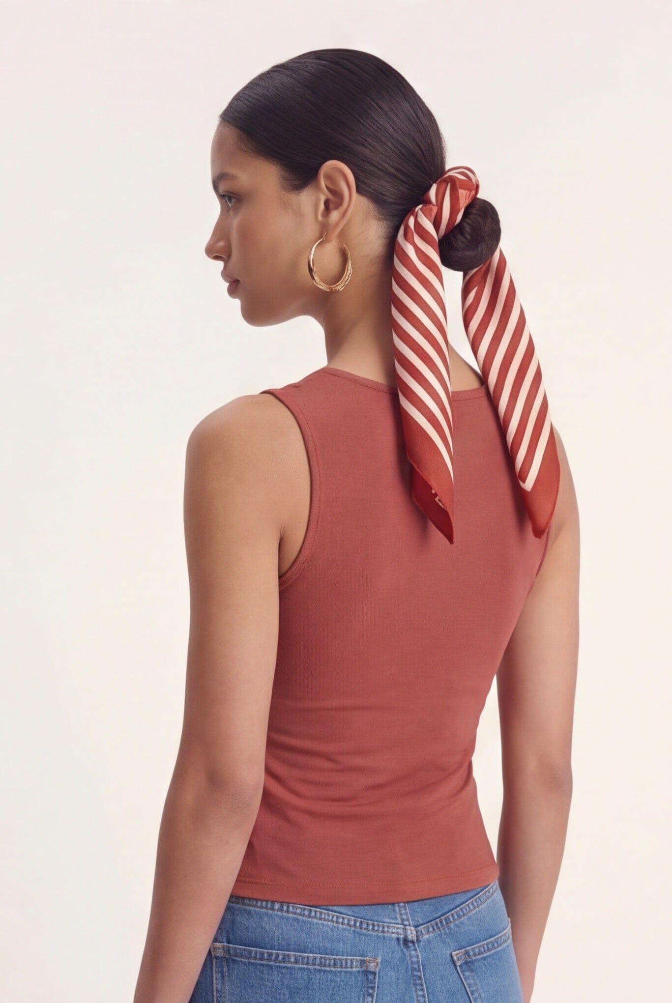 FOULARD COTON MODAL - COOPER - TERRACOTTA ACCESSOIRES NEW KOOKAI Mode Kookai