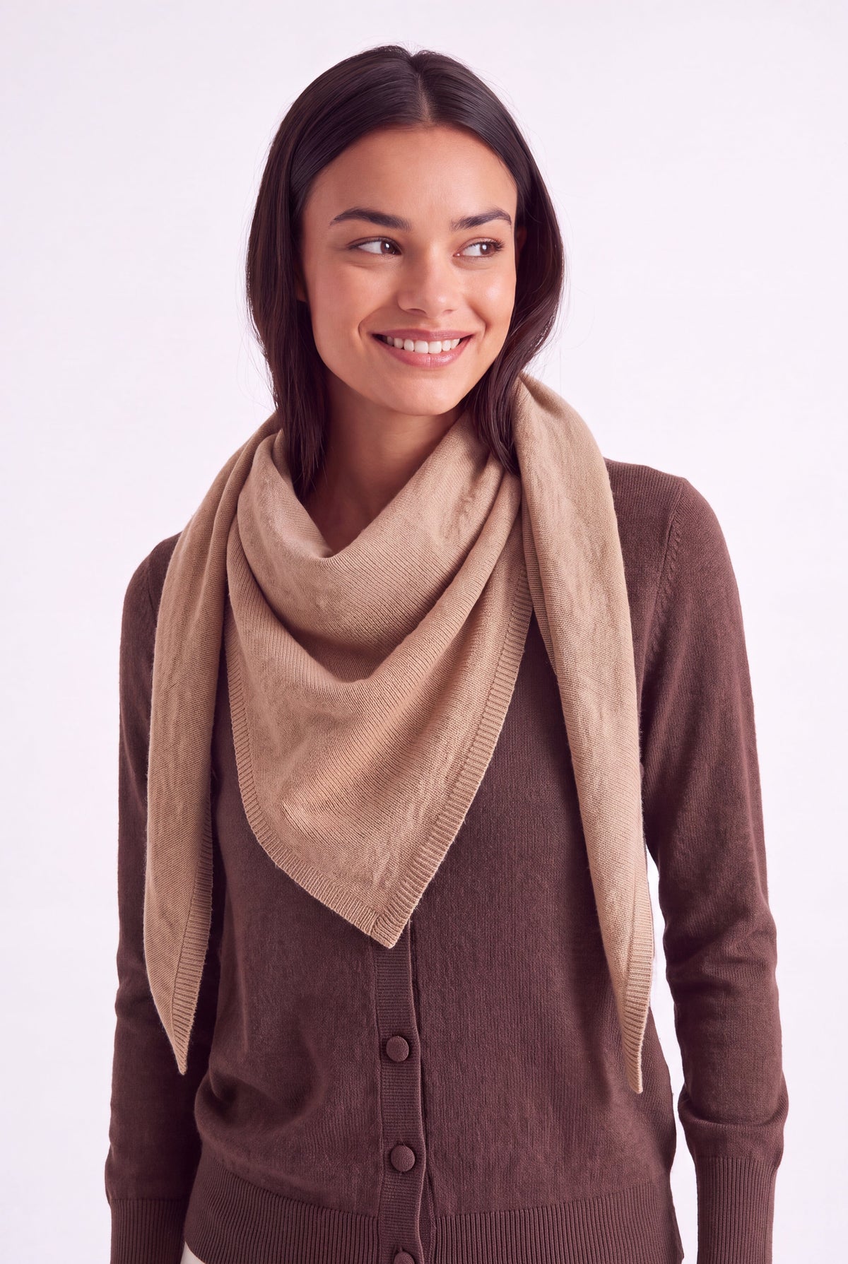 FOULARD - DANITA - CAMEL ACCESSOIRES NEW KOOKAI Mode Kookai