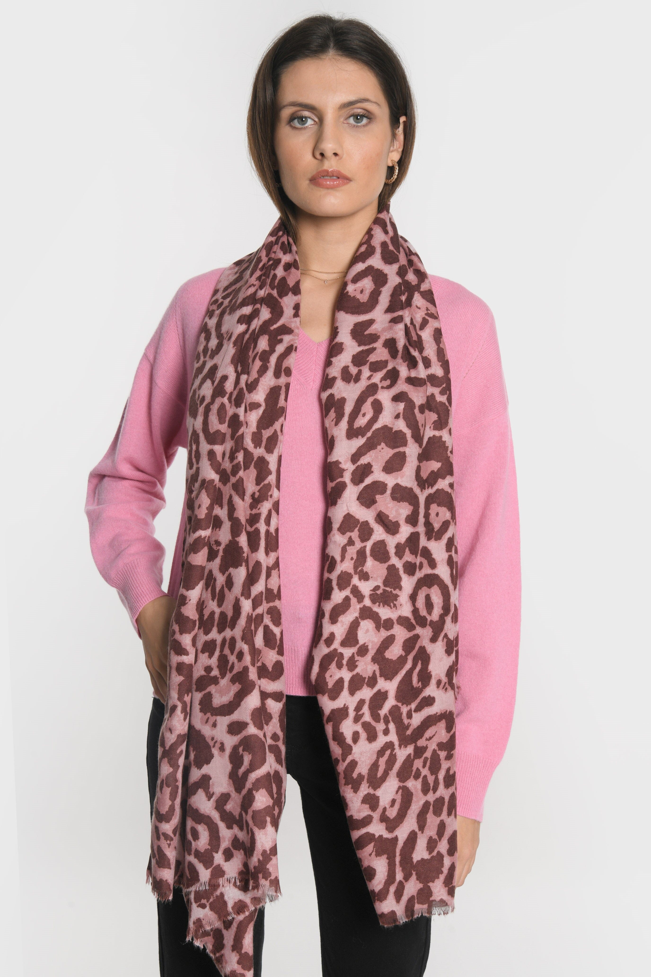FOULARD ROMIE - ROSE ACCESSOIRES NEW KOOKAI Mode Kookai
