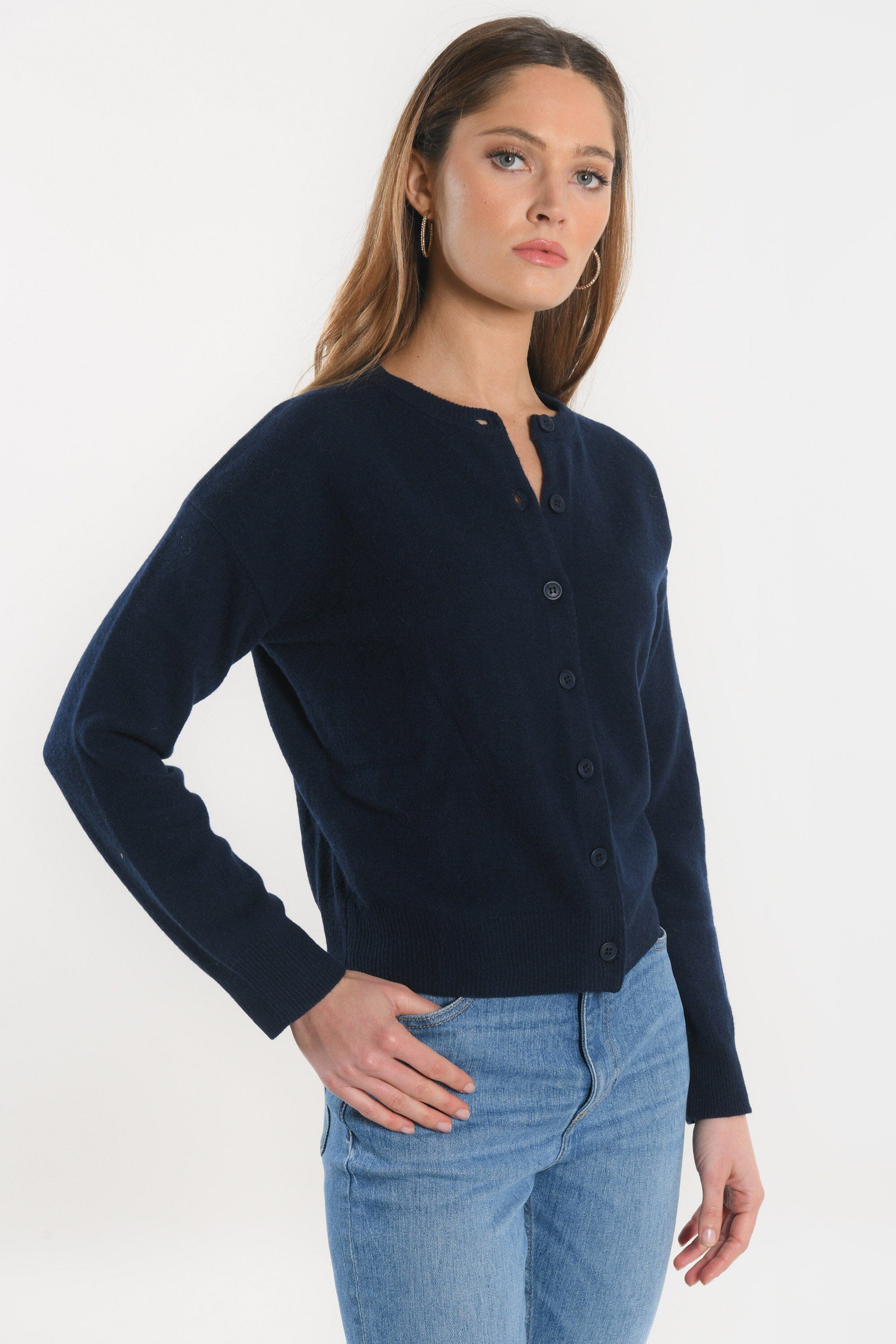 GILET ANITA NAVY GILET KOOKAI Mode Kookai