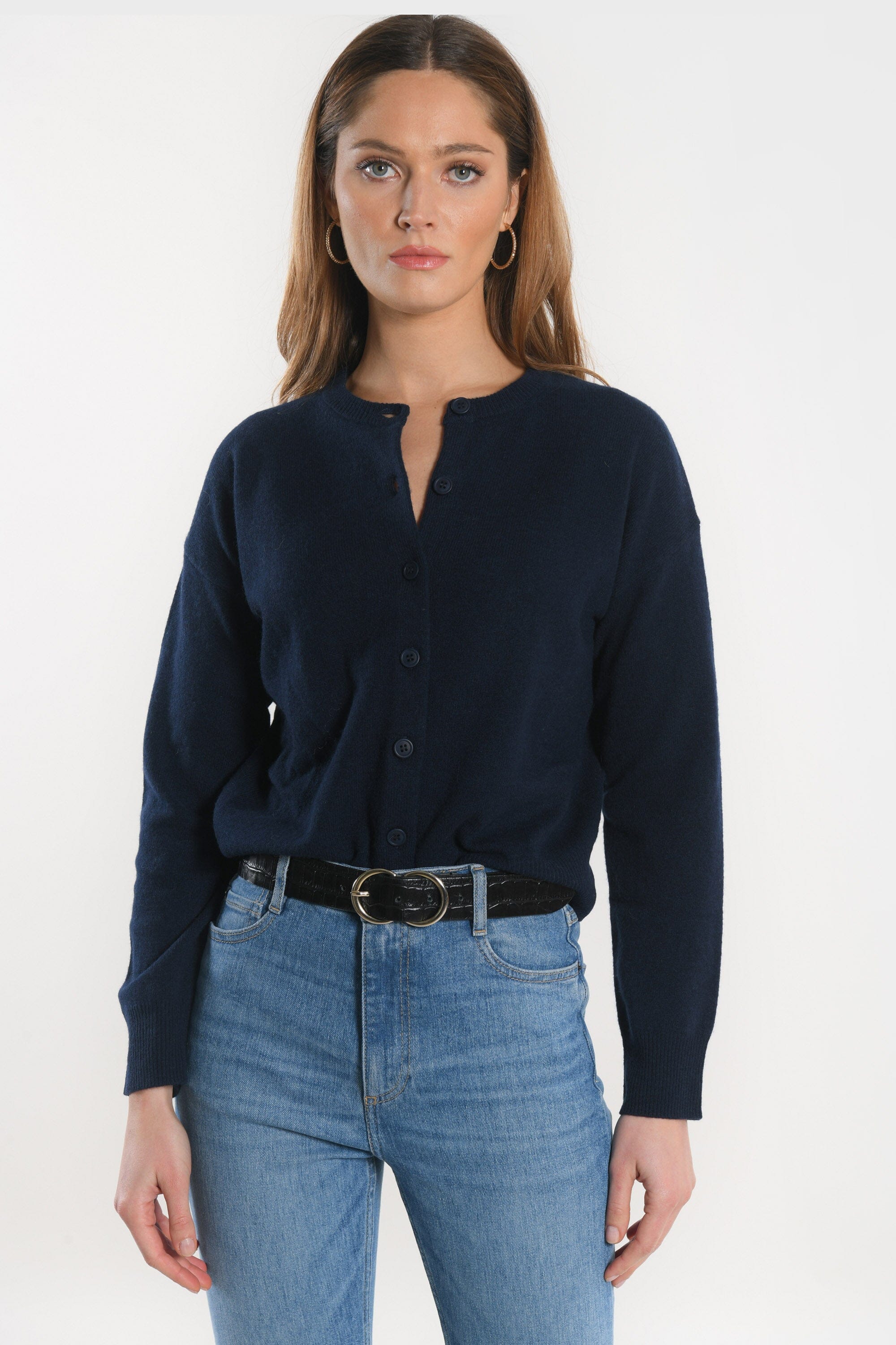 GILET ANITA NAVY GILET KOOKAI Mode Kookai