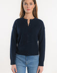 GILET ANITA NAVY GILET KOOKAI Mode Kookai