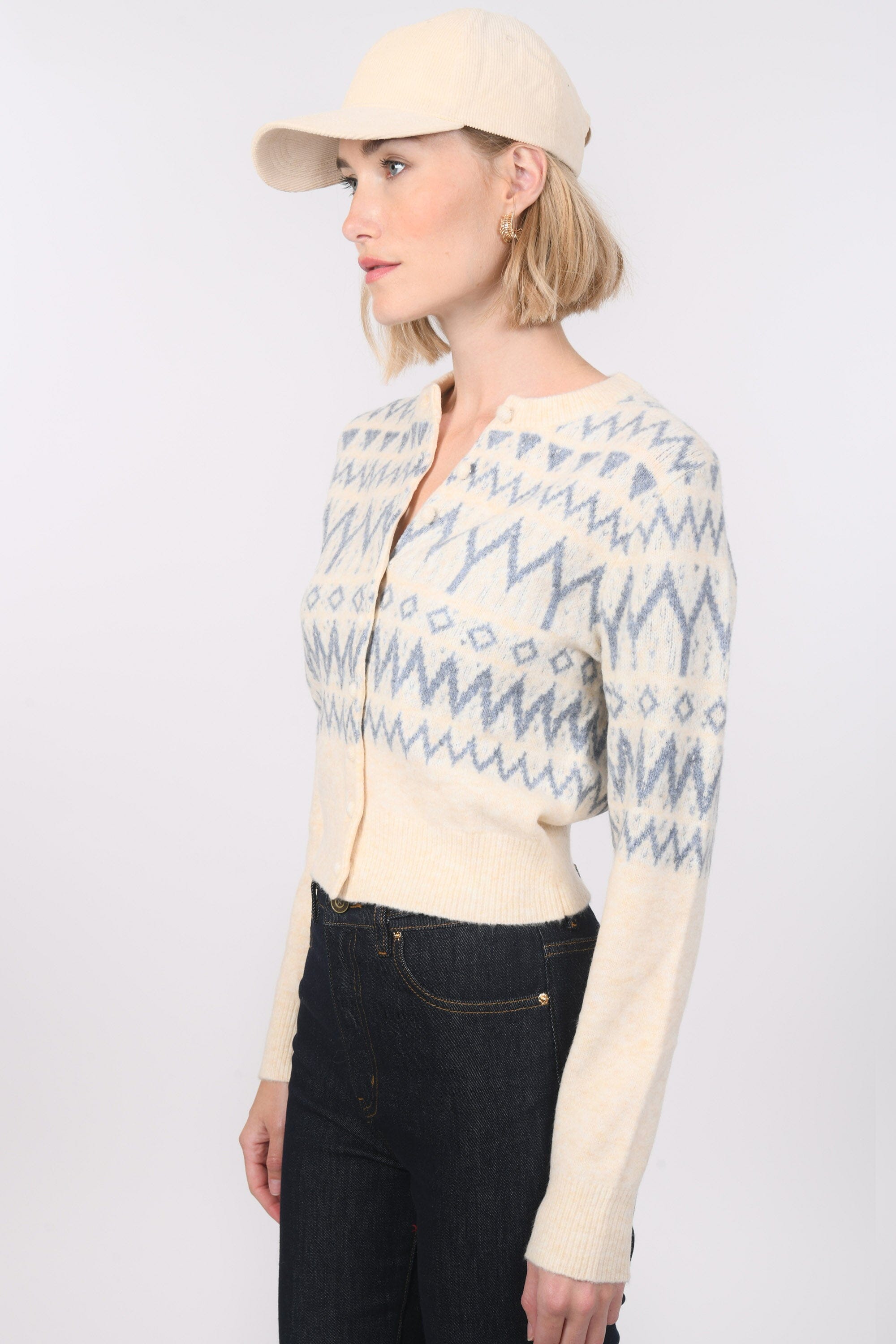 GILET - BECCY - ECRU GILET NEW KOOKAI Mode Kookai