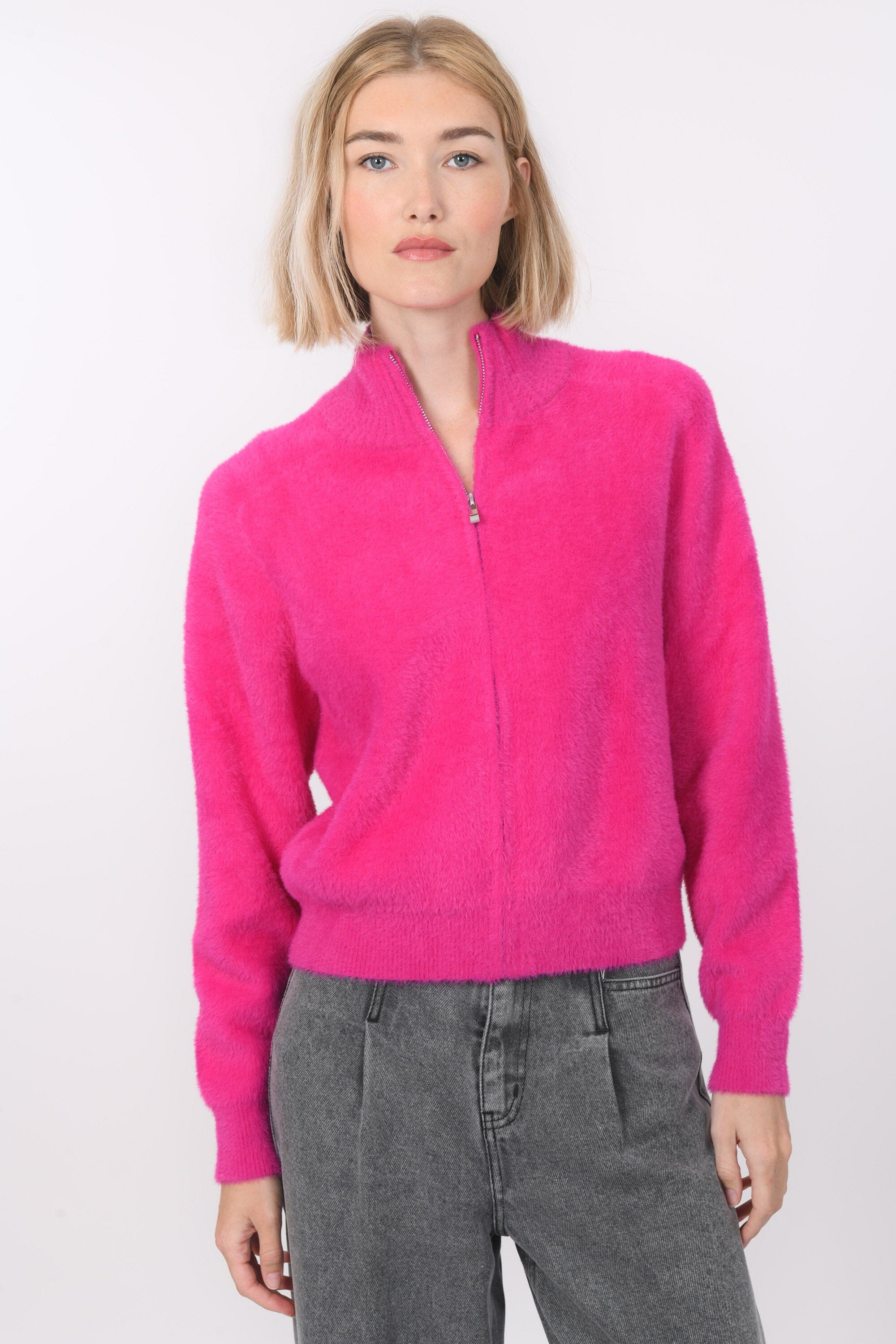 GILET - BELEN - FUSCHIA GILET NEW KOOKAI Mode Kookai