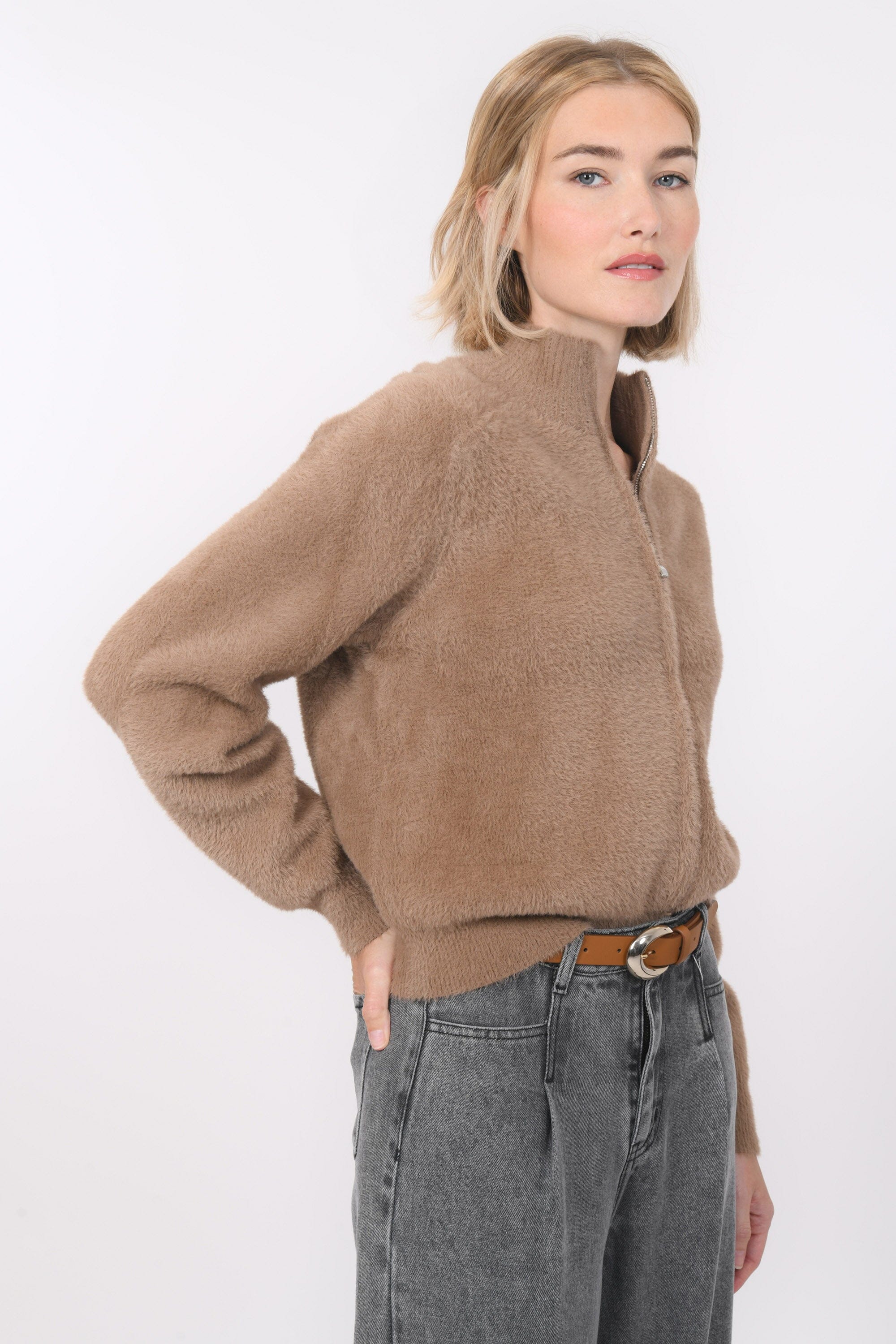 GILET - BELEN - NOISETTE GILET NEW KOOKAI Mode Kookai