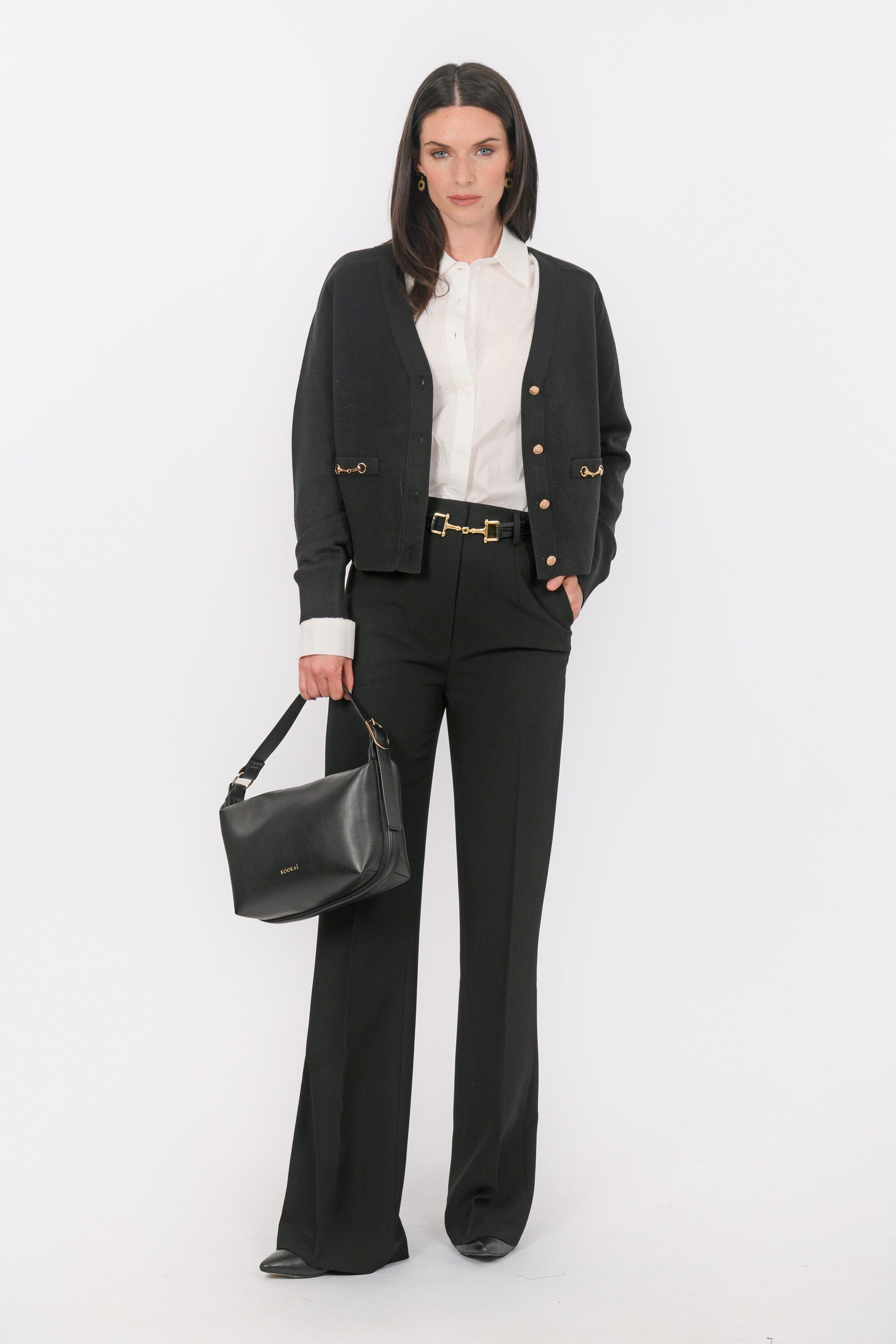 GILET - BETINA - NOIR GILET NEW KOOKAI Mode Kookai