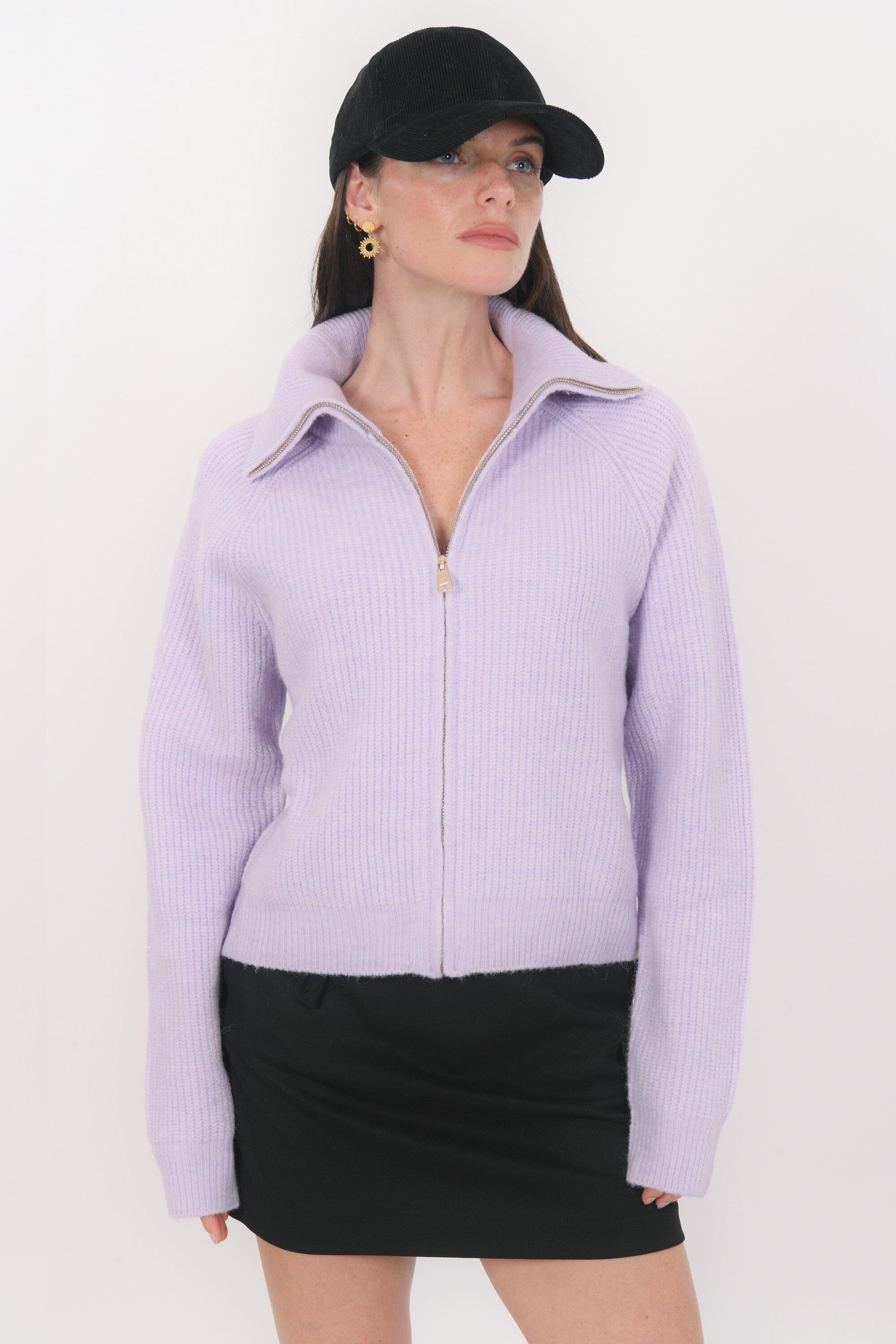 GILET - BETTINA - LILAS GILET NEW KOOKAI Mode Kookai