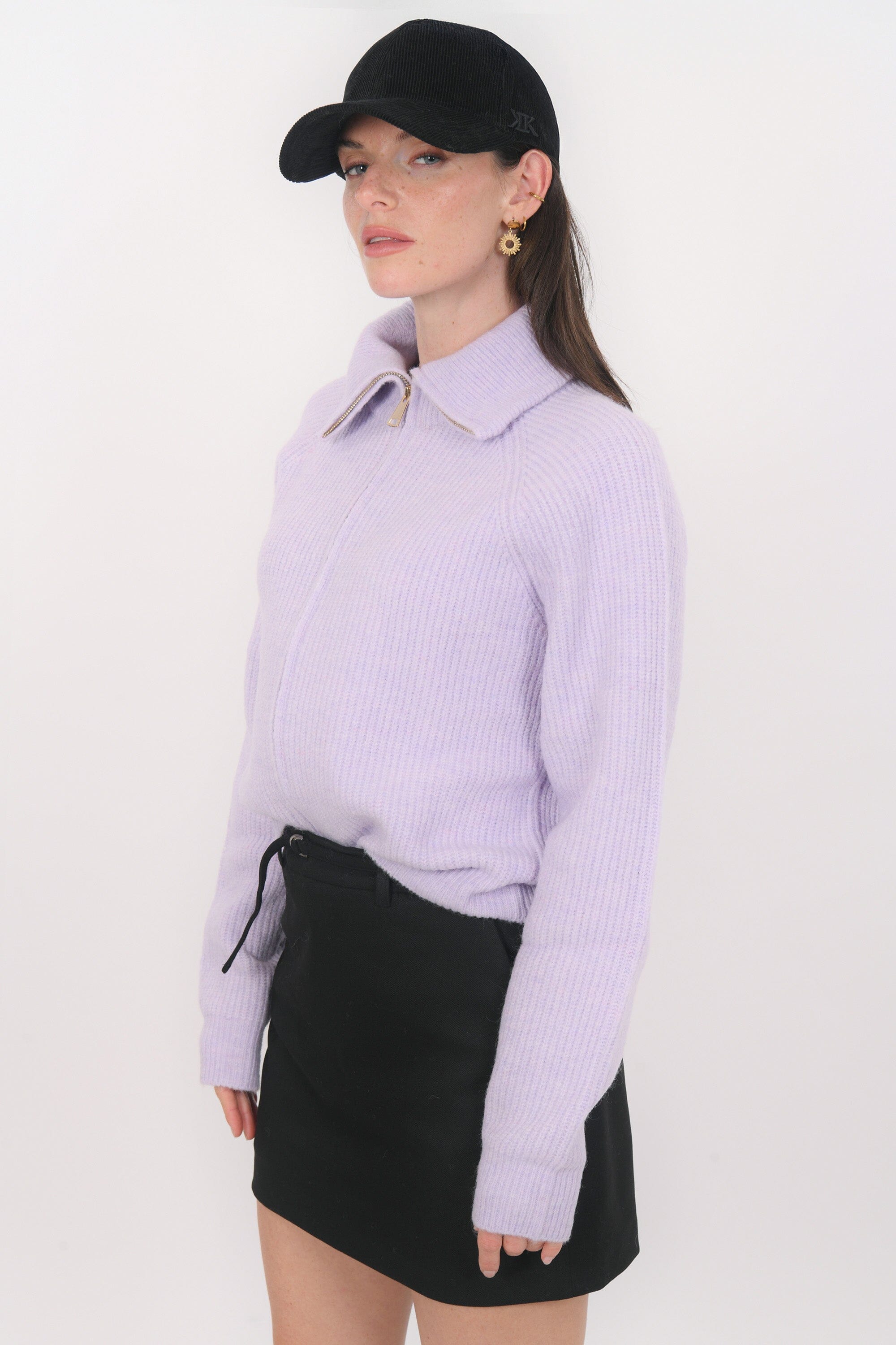 GILET - BETTINA - LILAS GILET NEW KOOKAI Mode Kookai