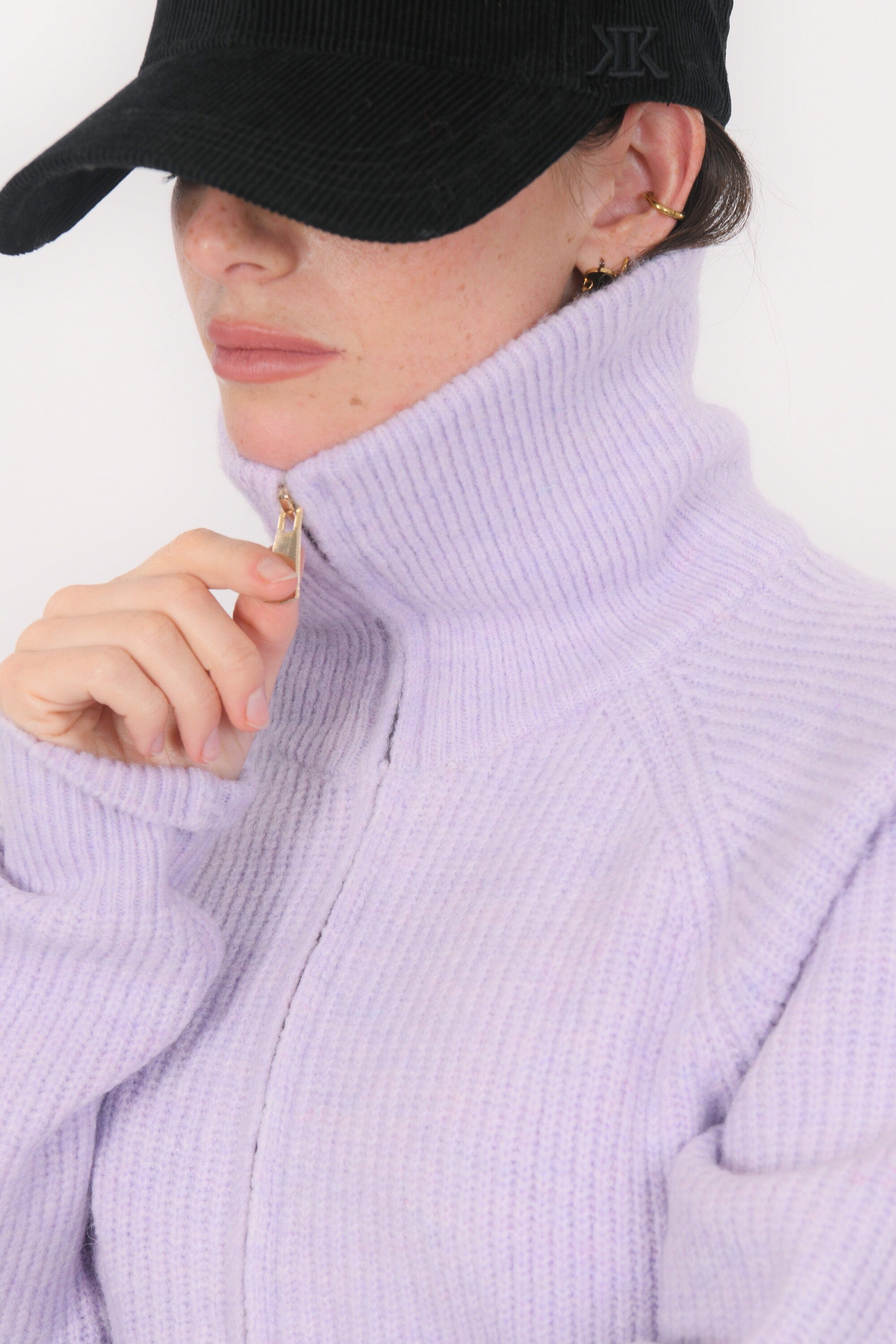 GILET - BETTINA - LILAS GILET NEW KOOKAI Mode Kookai