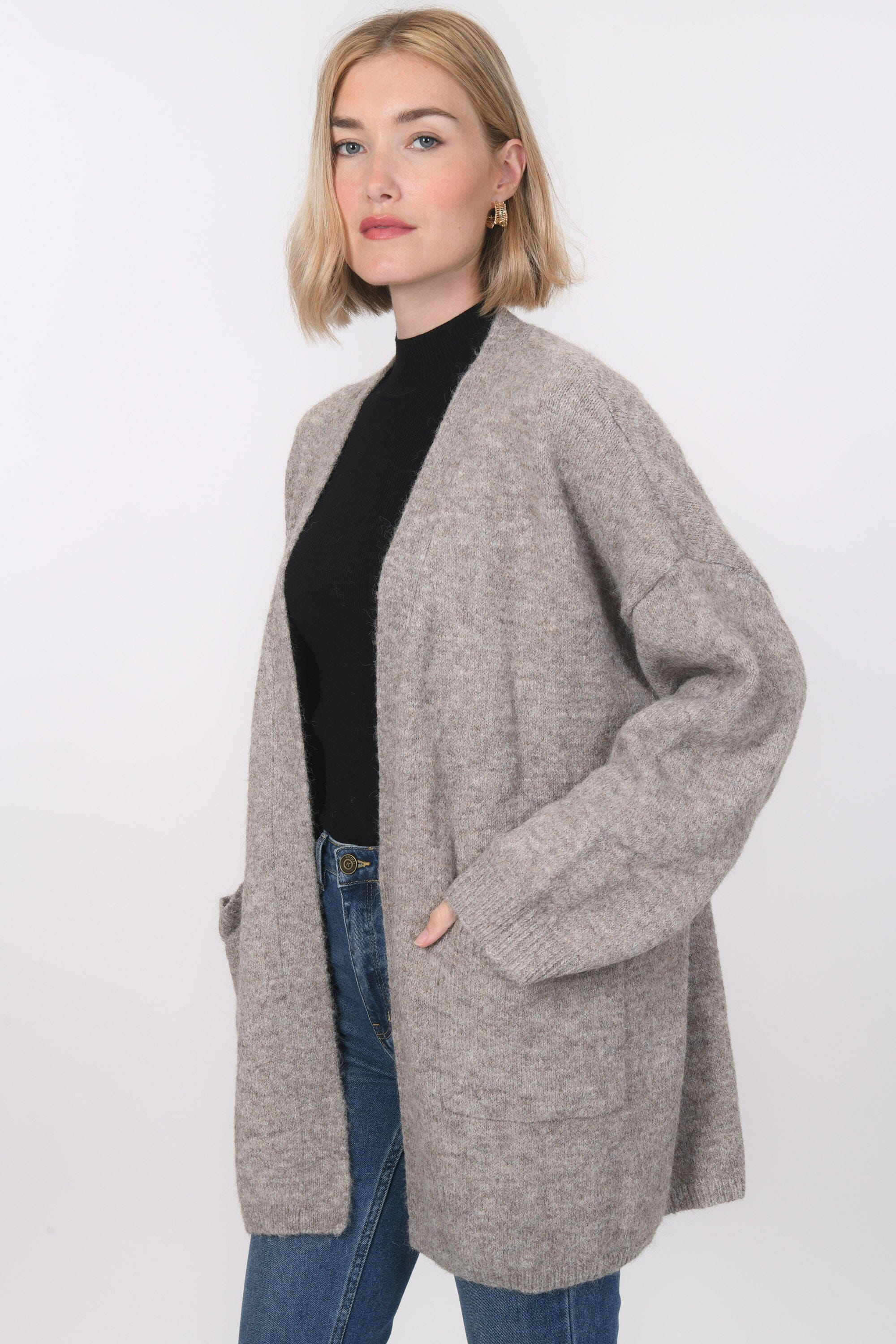 GILET - BIANCA - TAUPE GILET NEW KOOKAI Mode Kookai