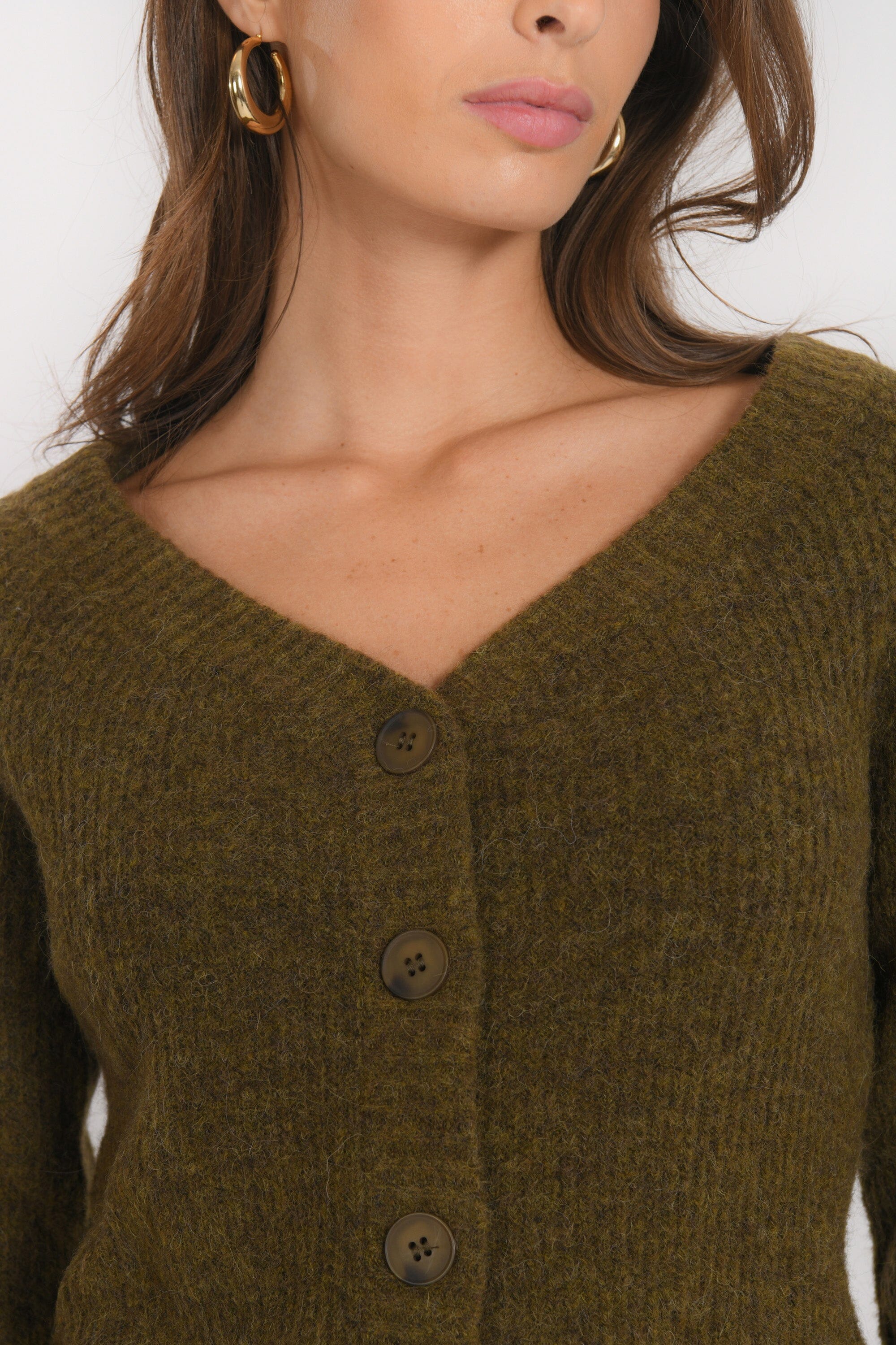 GILET - BOSTON - KAKI GILET NEW KOOKAI Mode Kookai