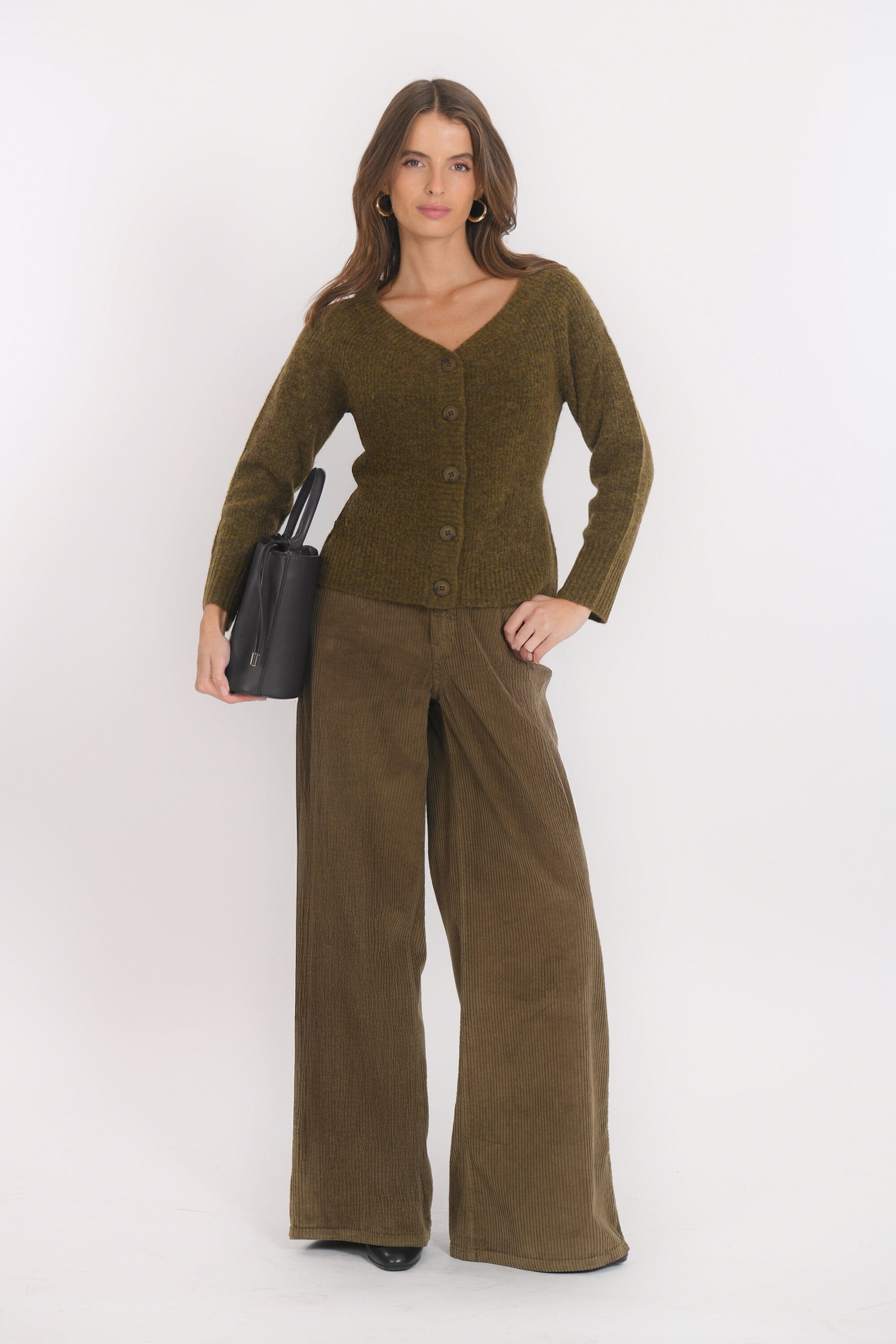 GILET - BOSTON - KAKI GILET NEW KOOKAI Mode Kookai