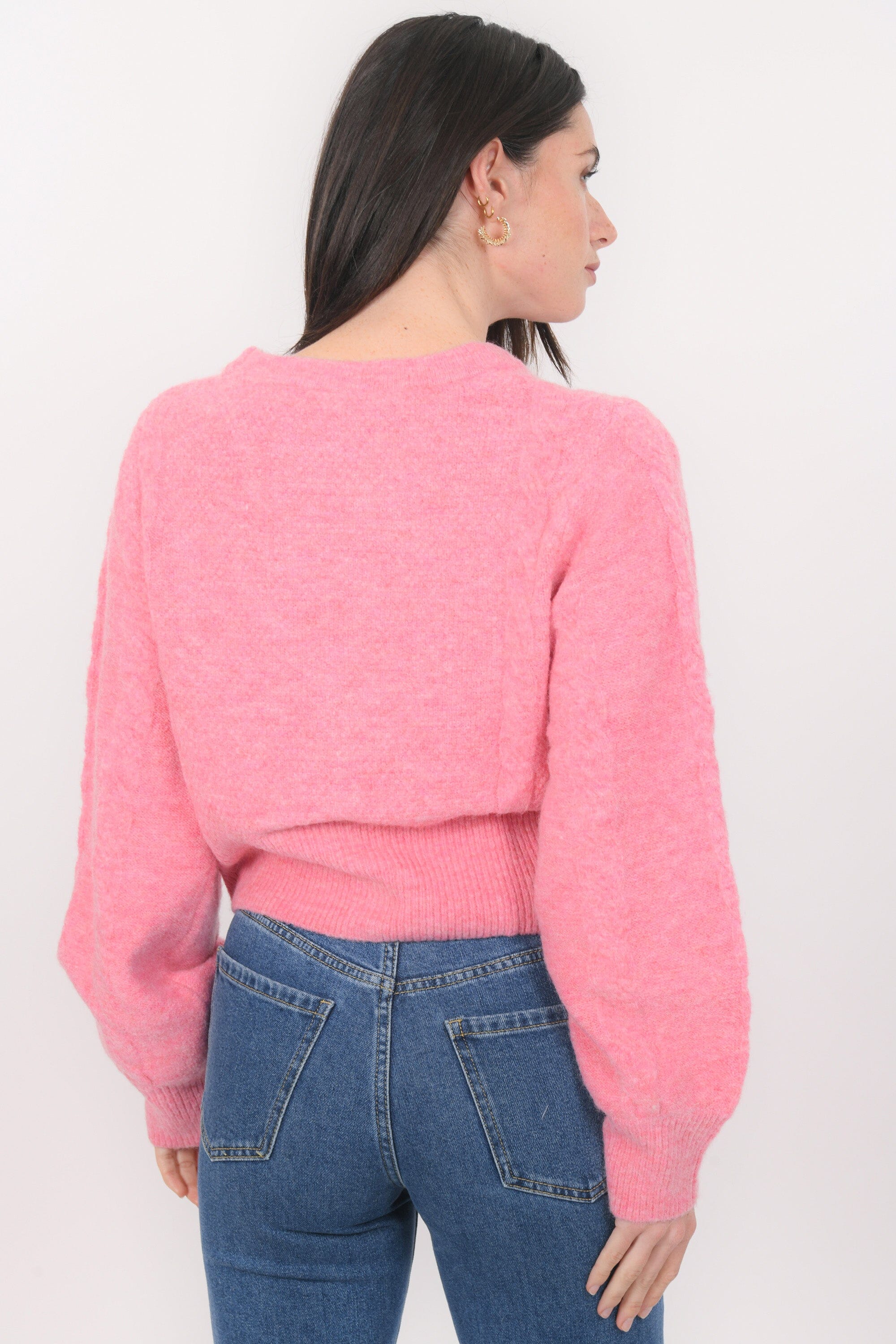 GILET - BRUNELLE - ROSE GILET NEW KOOKAI Mode Kookai