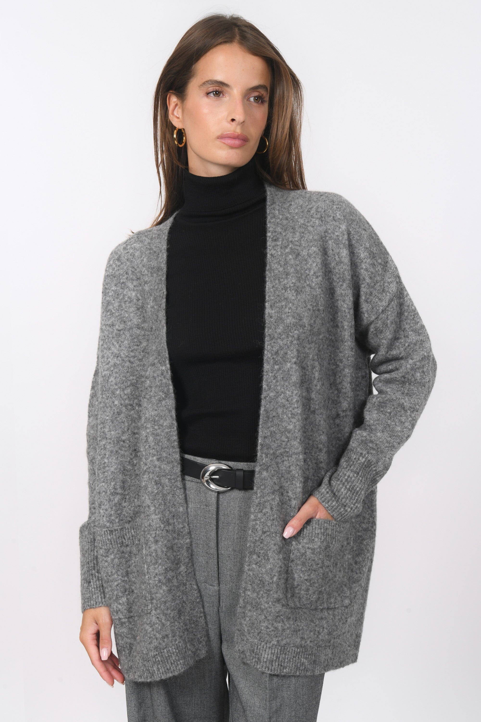 GILET - BRUNO - GRIS CHINE GILET NEW KOOKAI Mode Kookai
