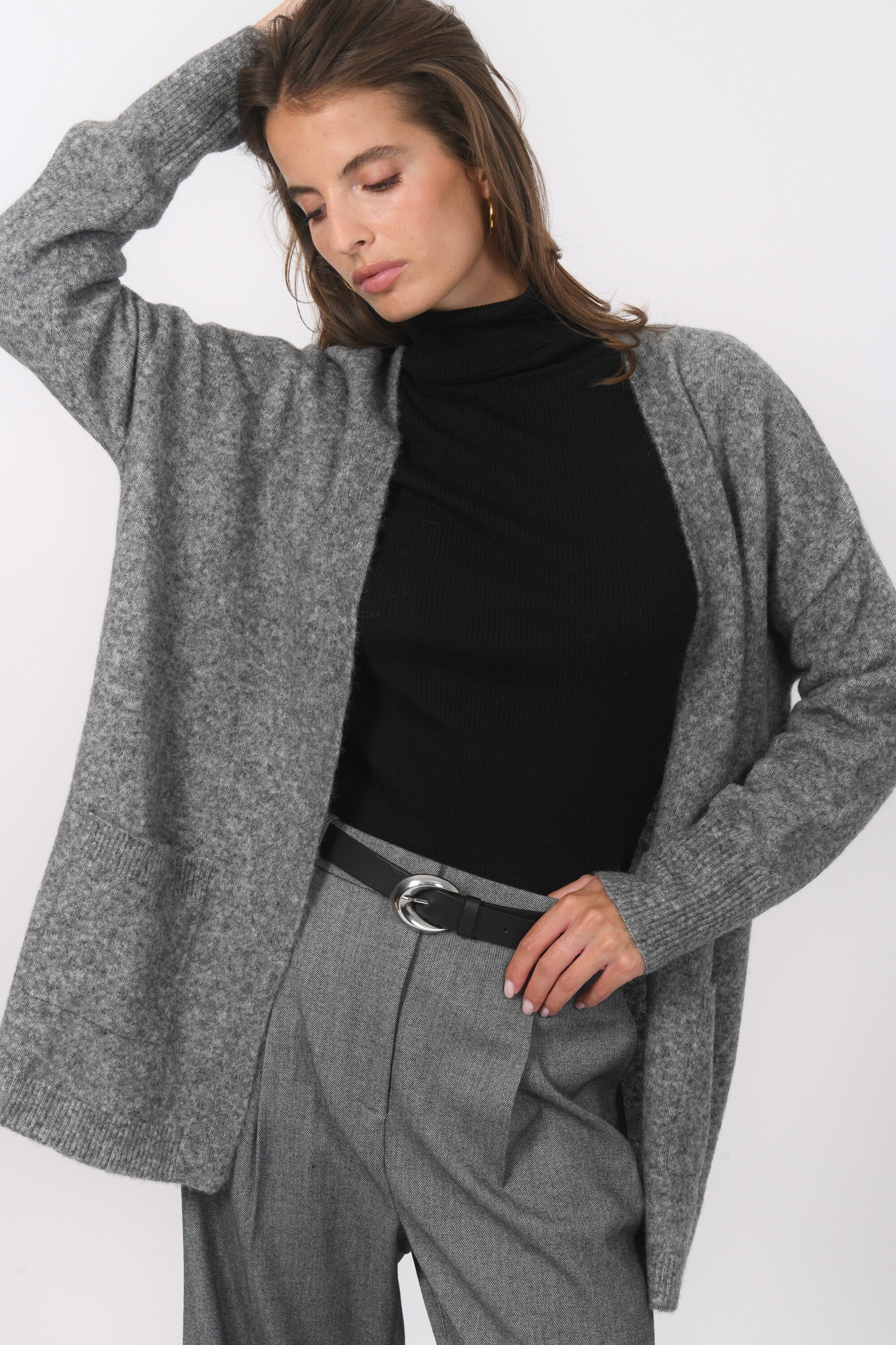 GILET - BRUNO - GRIS CHINE GILET NEW KOOKAI Mode Kookai