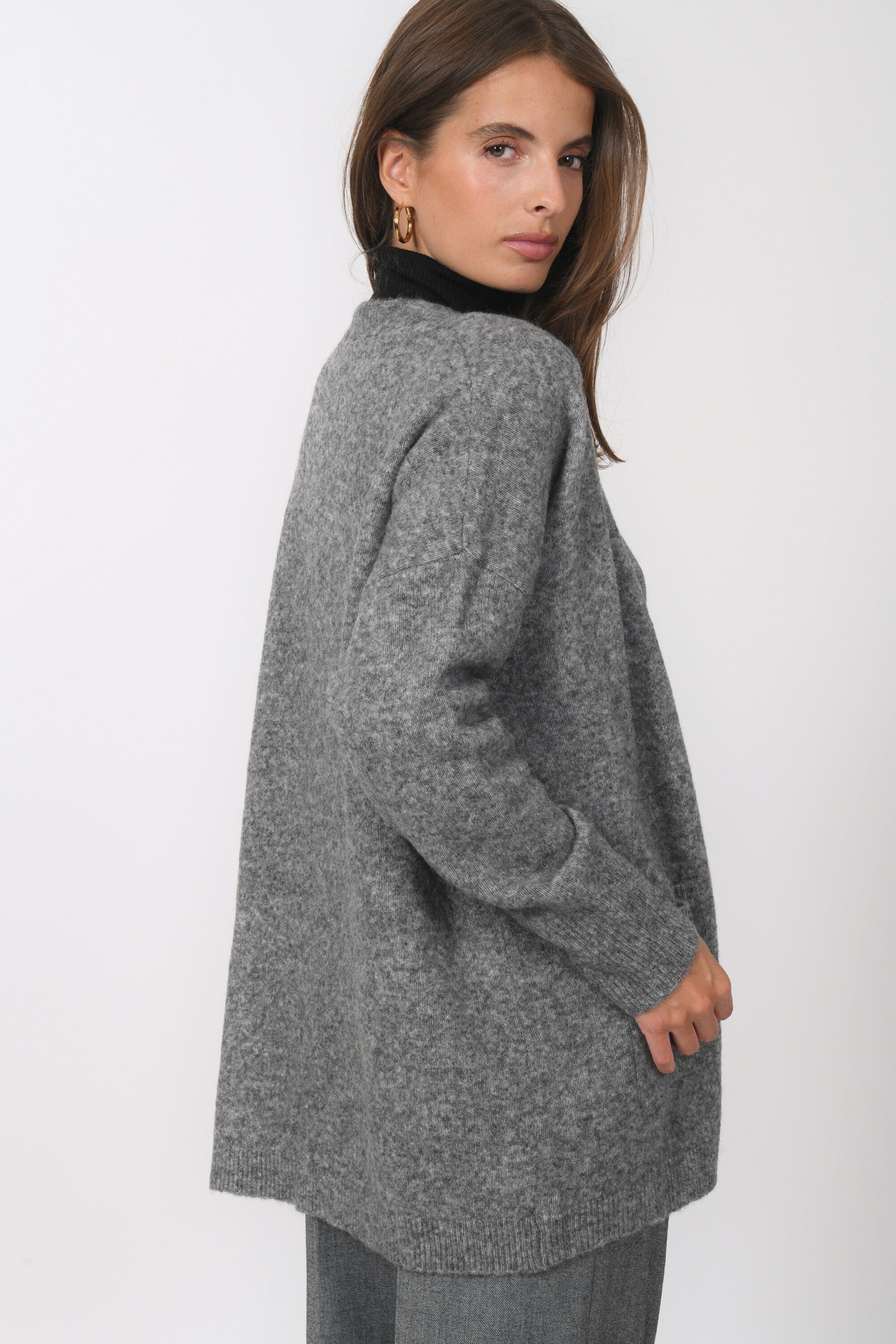 GILET - BRUNO - GRIS CHINE GILET NEW KOOKAI Mode Kookai