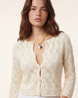 GILET - CAMYLES - ECRU GILET NEW KOOKAI Mode Kookai