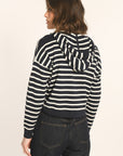 GILET CAPUCHE - NAVY/ÉCRU - ANDINA GILET KOOKAI Mode Kookai