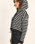 GILET CAPUCHE - NAVY/ÉCRU - ANDINA GILET KOOKAI Mode Kookai