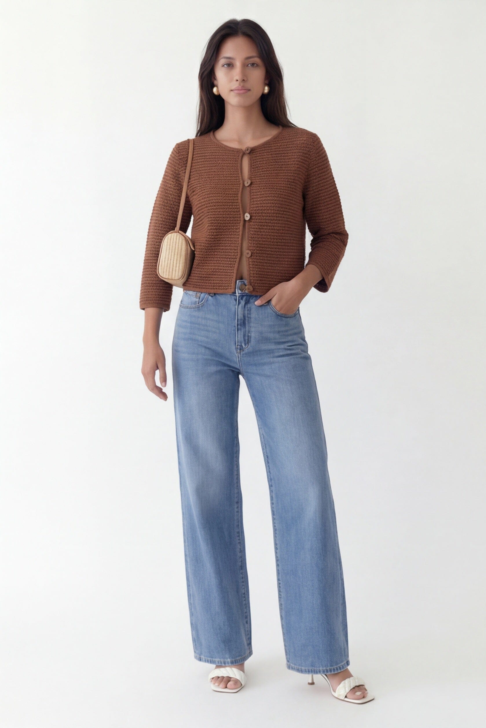 GILET - CARLY - CHOCOLAT GILET NEW KOOKAI Mode Kookai