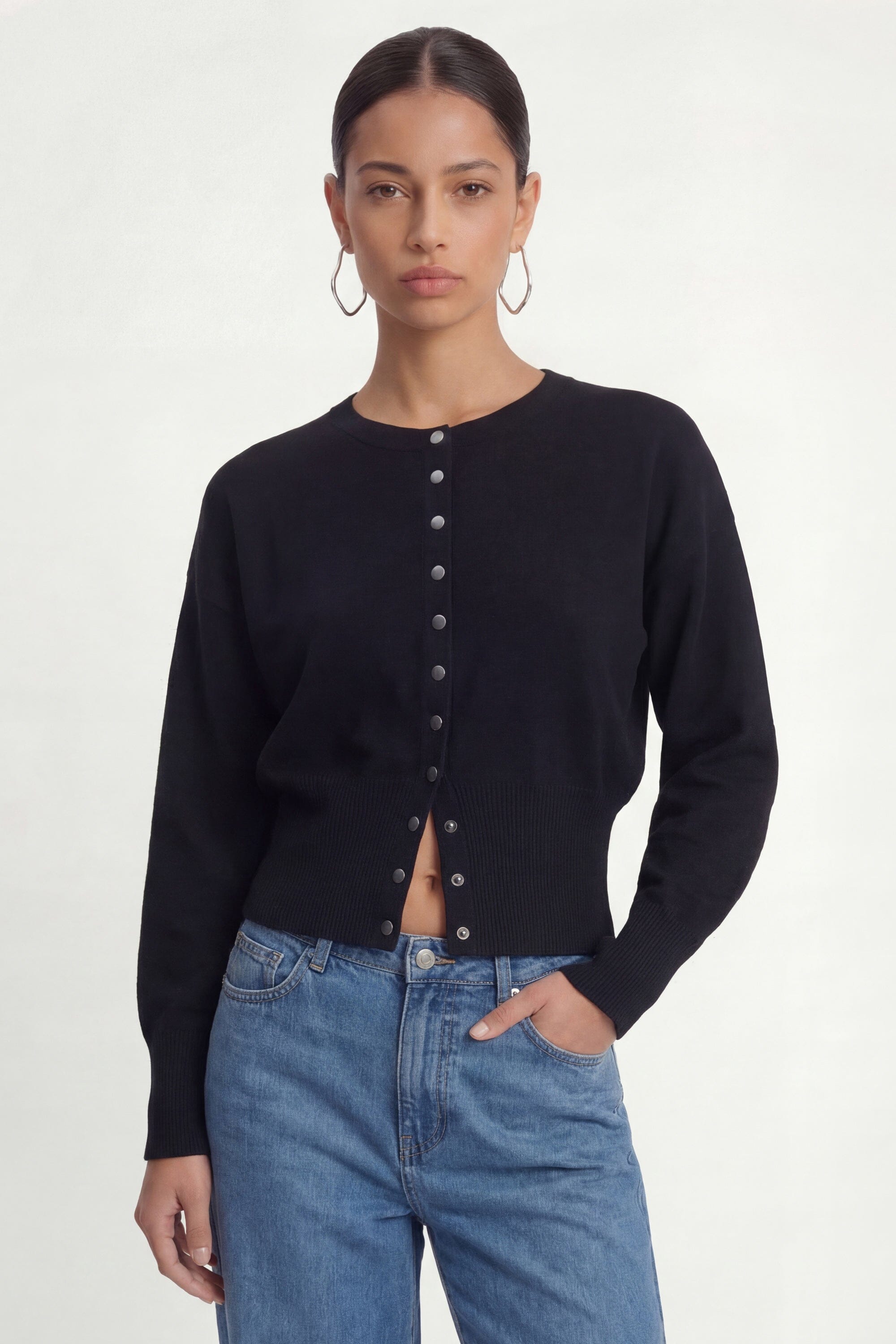 GILET - CARSON - NOIR GILET NEW KOOKAI Mode Kookai