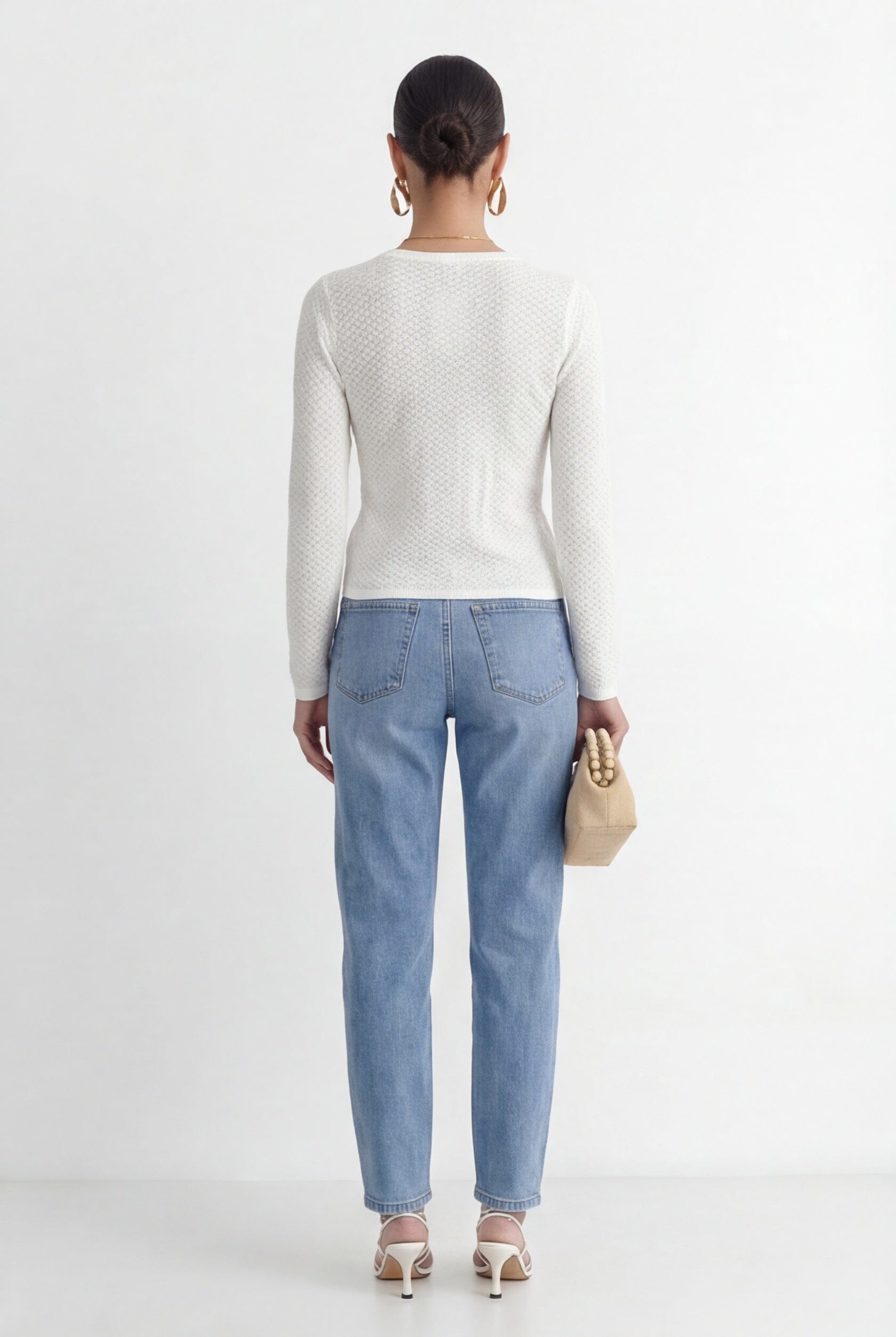 GILET - CHARLIZE - ECRU PULL NEW KOOKAI Mode Kookai