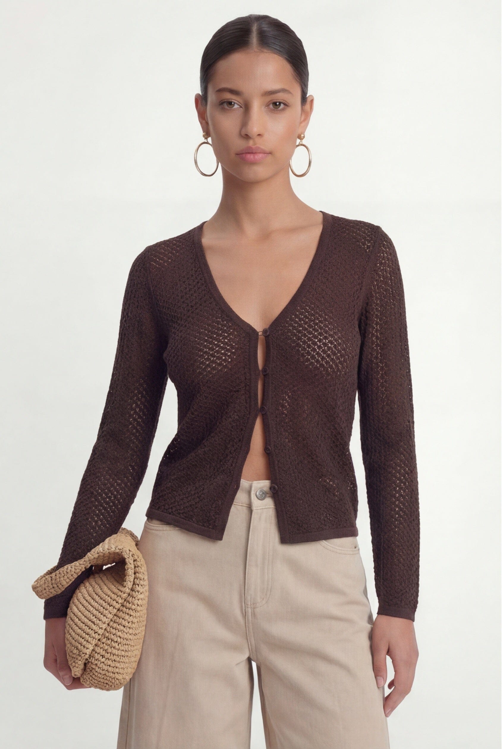 GILET - CHARLIZE - EXPRESSO PULL NEW KOOKAI Mode Kookai