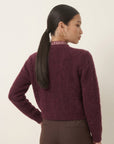 GILET COURT - DELPHINE - BORDEAUX GILET NEW KOOKAI Mode Kookai