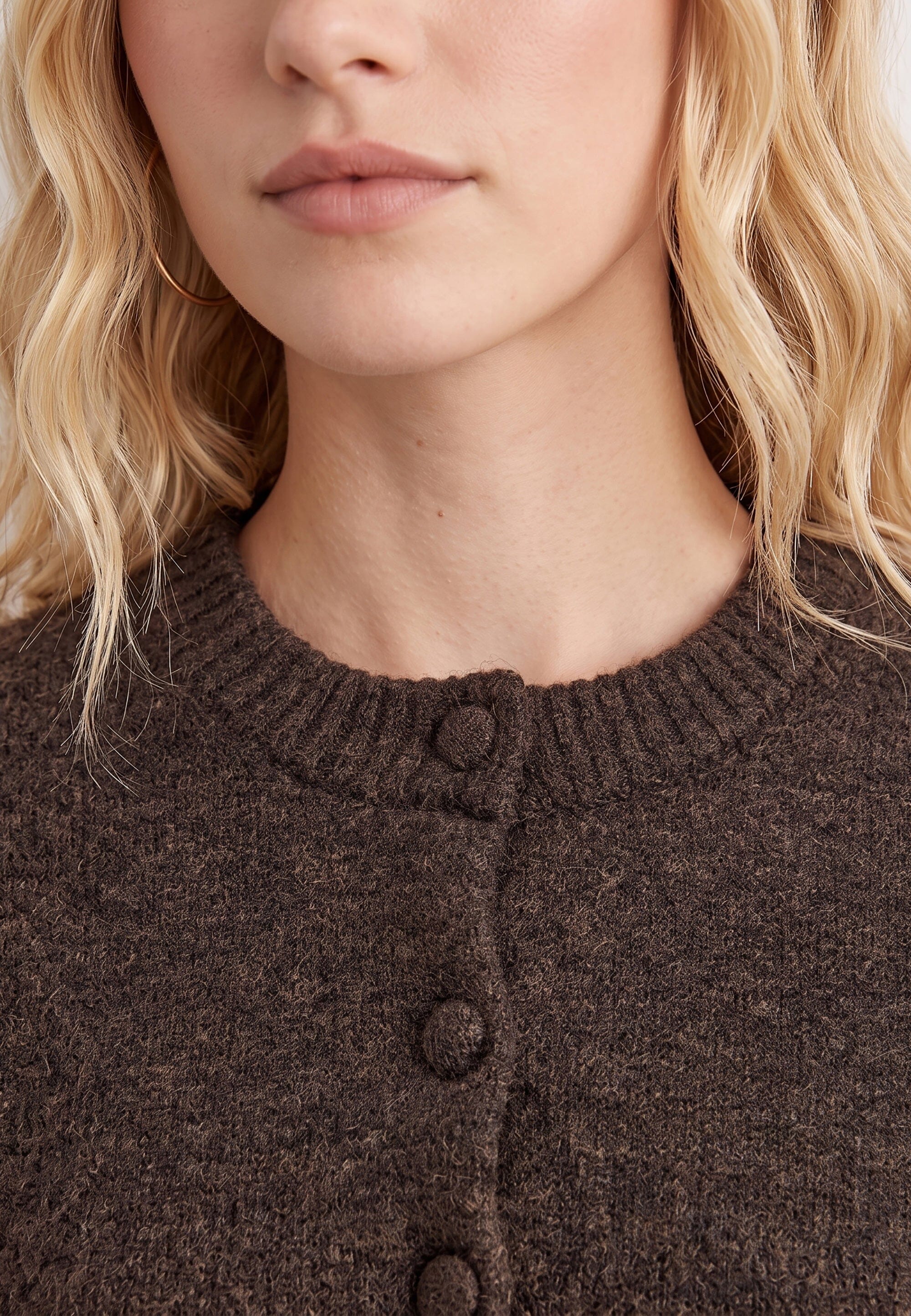 GILET COURT - DELPHINE - CHOCOLAT GILET NEW KOOKAI Mode Kookai