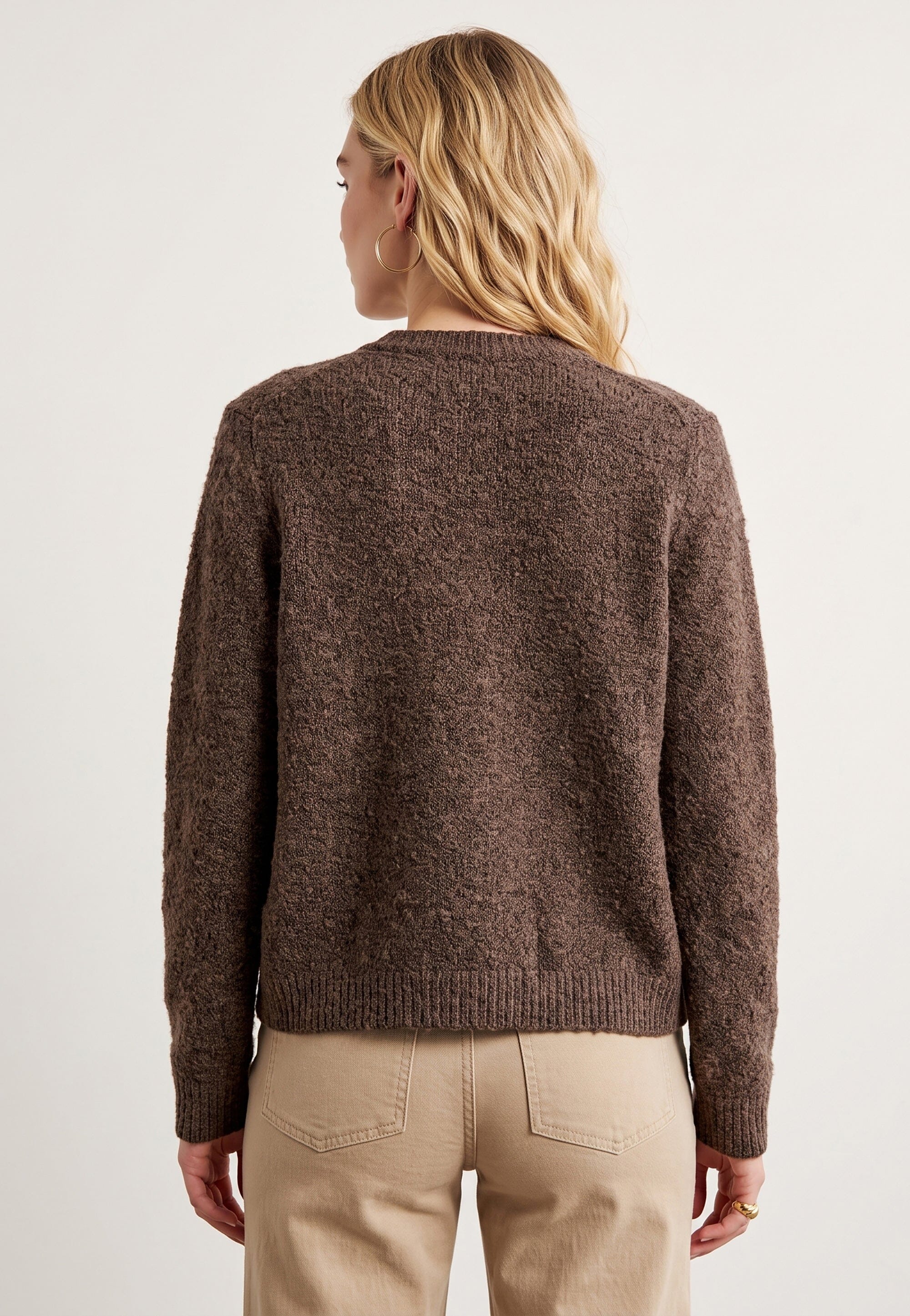 GILET COURT - DELPHINE - CHOCOLAT GILET NEW KOOKAI Mode Kookai