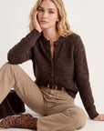GILET COURT - DELPHINE - CHOCOLAT GILET NEW KOOKAI Mode Kookai