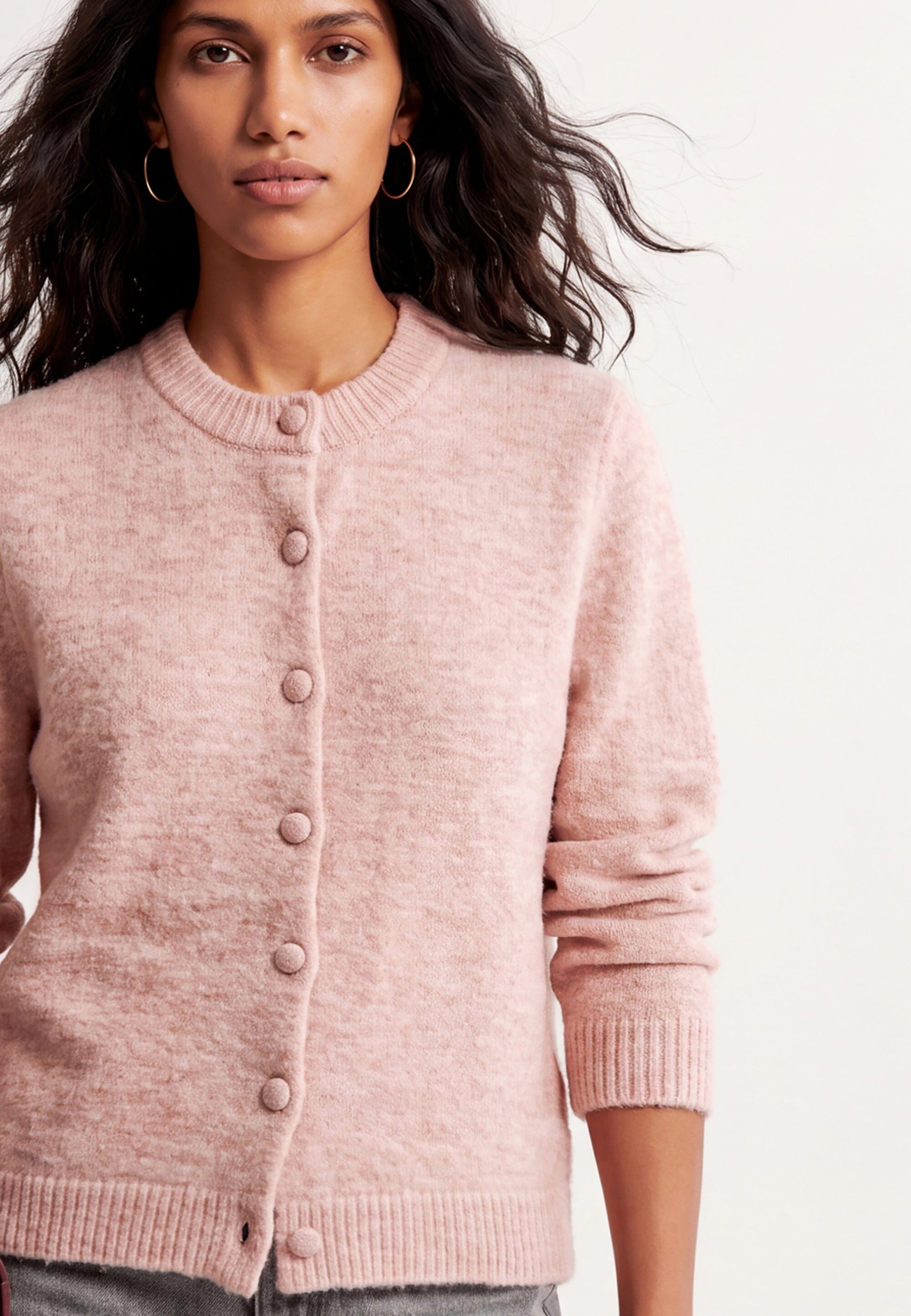 GILET COURT - DELPHINE - ROSE GILET NEW KOOKAI Mode Kookai
