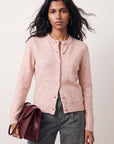 GILET COURT - DELPHINE - ROSE GILET NEW KOOKAI Mode Kookai
