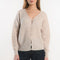 GILET COURT - SOLANGE - BEIGE CHINE GILET KOOKAI Mode Kookai