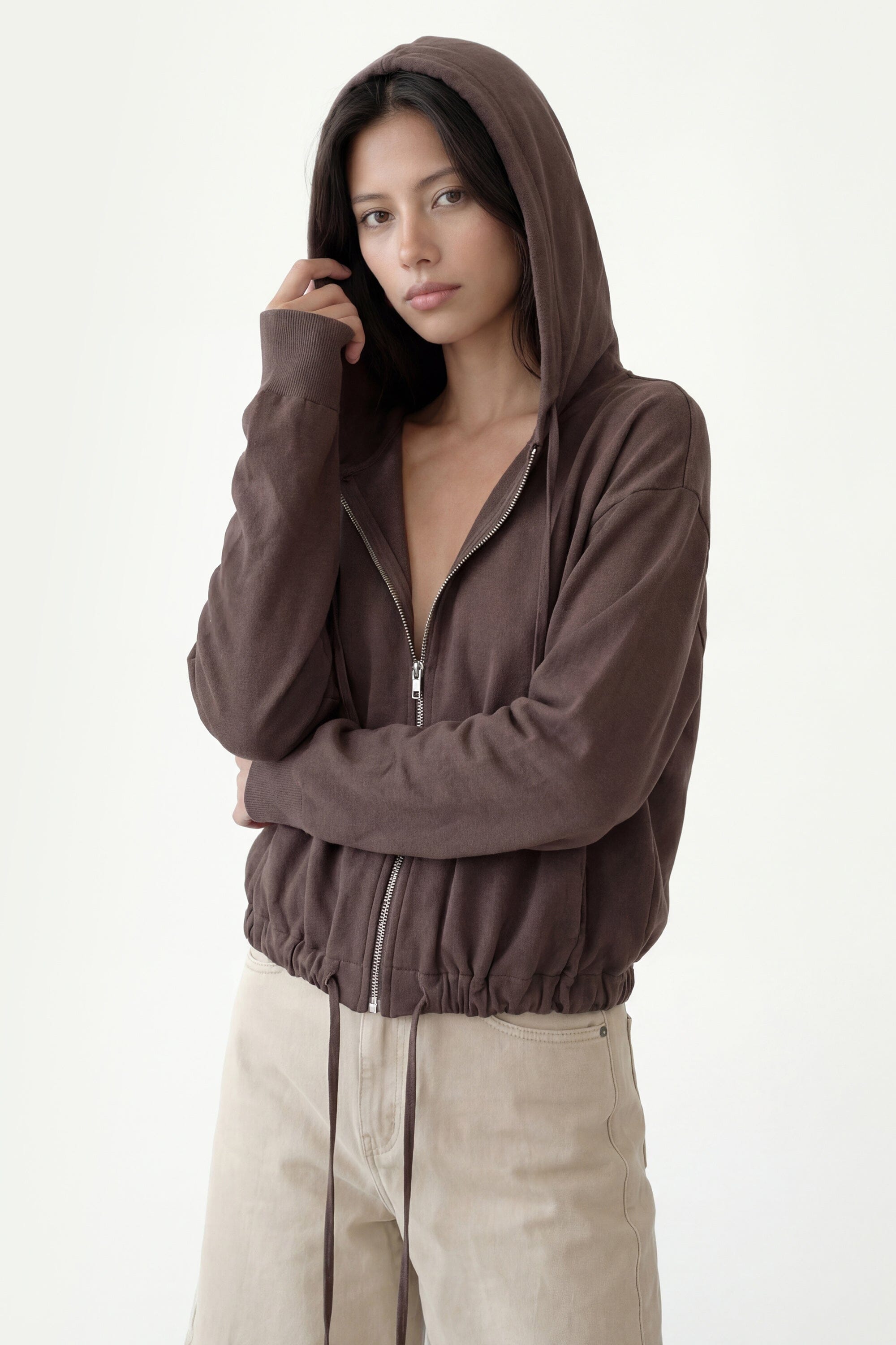 GILET - CURT - ESPRESSO GILET NEW KOOKAI Mode Kookai