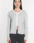 GILET DANNA GRIS CHINÉ GILET KOOKAI Mode Kookai