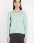 GILET DANNA VERT AMANDE GILET KOOKAI Mode Kookai