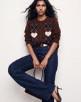 GILET - DARLINGTON - CHOCOLAT GILET NEW KOOKAI Mode Kookai