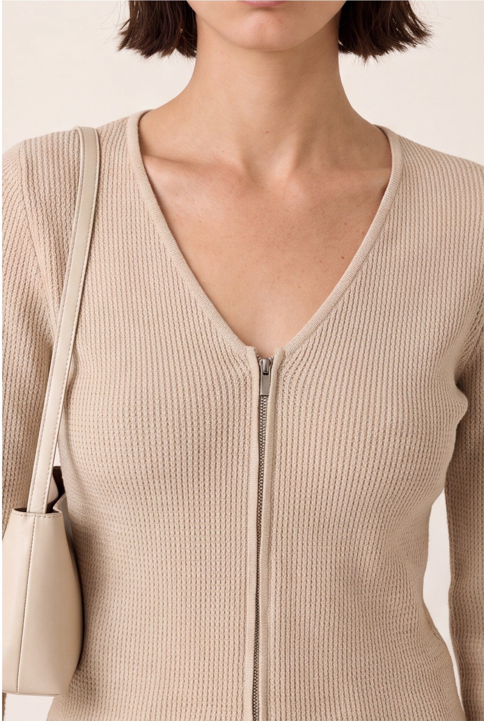 GILET - DARYL - BEIGE GILET NEW KOOKAI Mode Kookai