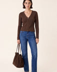 GILET - DARYL - BROWN GILET NEW KOOKAI Mode Kookai