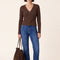 GILET - DARYL - BROWN GILET NEW KOOKAI Mode Kookai