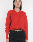 GILET-DAYANA-ROUGE GILET KOOKAI Mode Kookai