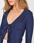 Gilet G4726 remy cardigan Navy GILET KOOKAI Mode Kookai