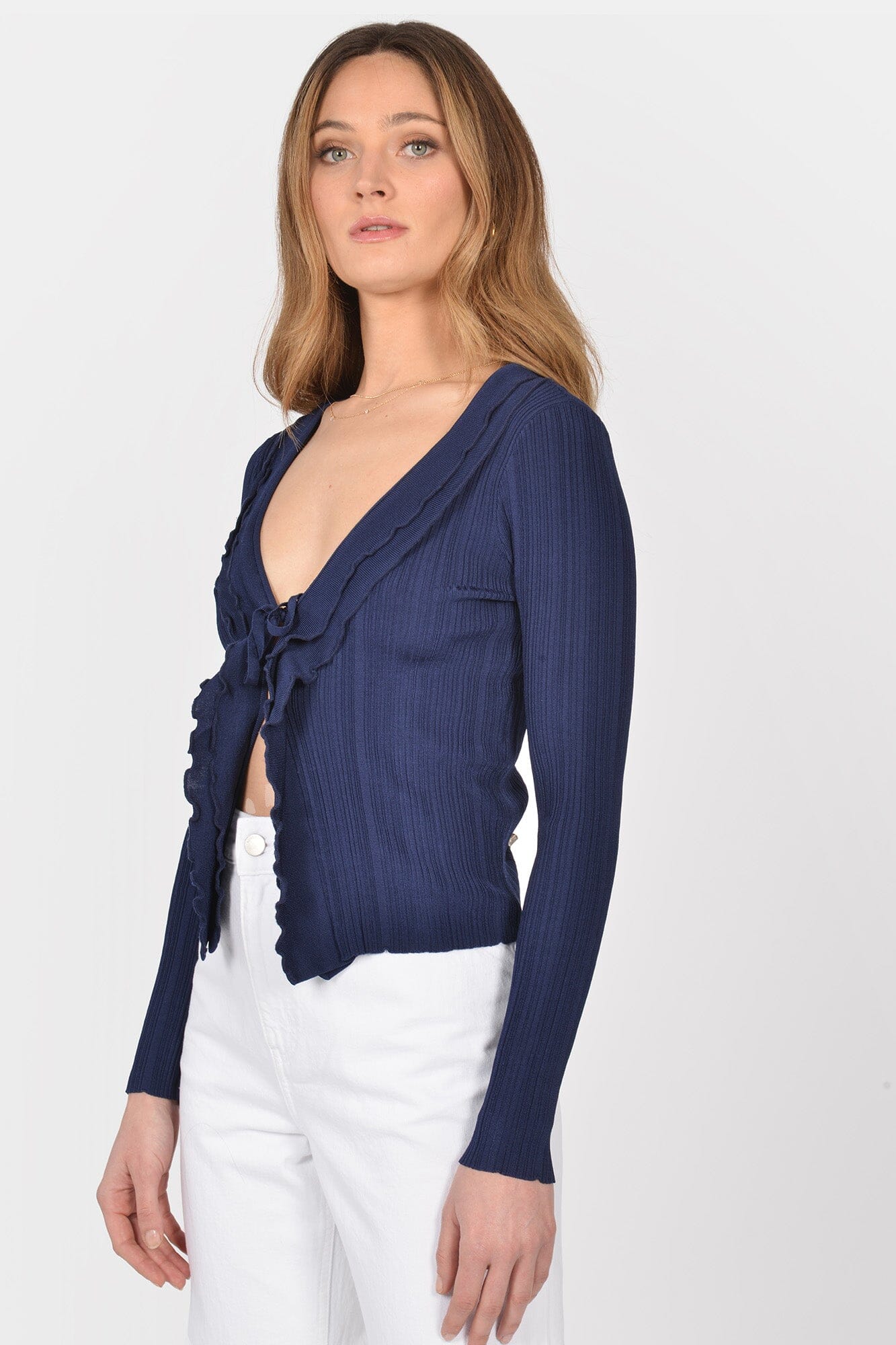 Gilet G4726 remy cardigan Navy GILET KOOKAI Mode Kookai