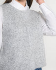 GILET JOANA GRIS CHINÉ GILET KOOKAI Mode Kookai