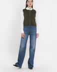 GILET JOANA KAKI GILET KOOKAI Mode Kookai