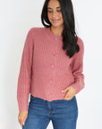 GILET LANA VIEUX ROSE GILET KOOKAI Mode Kookai